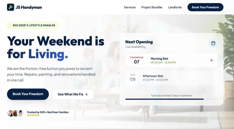 Fastlane website example