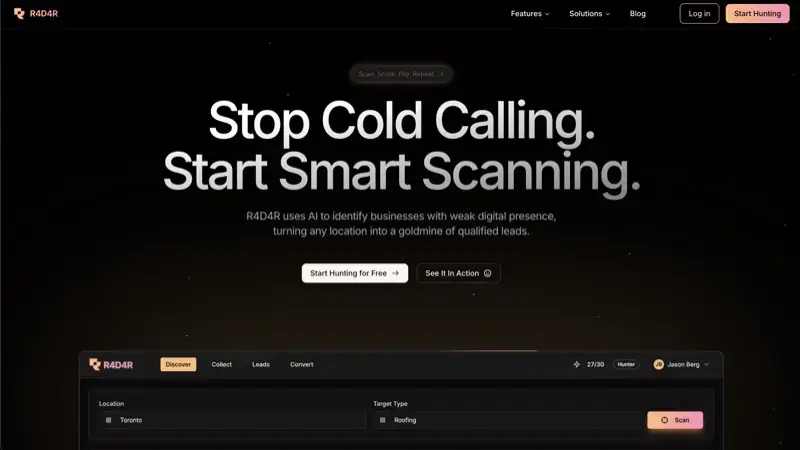 Fastlane website example