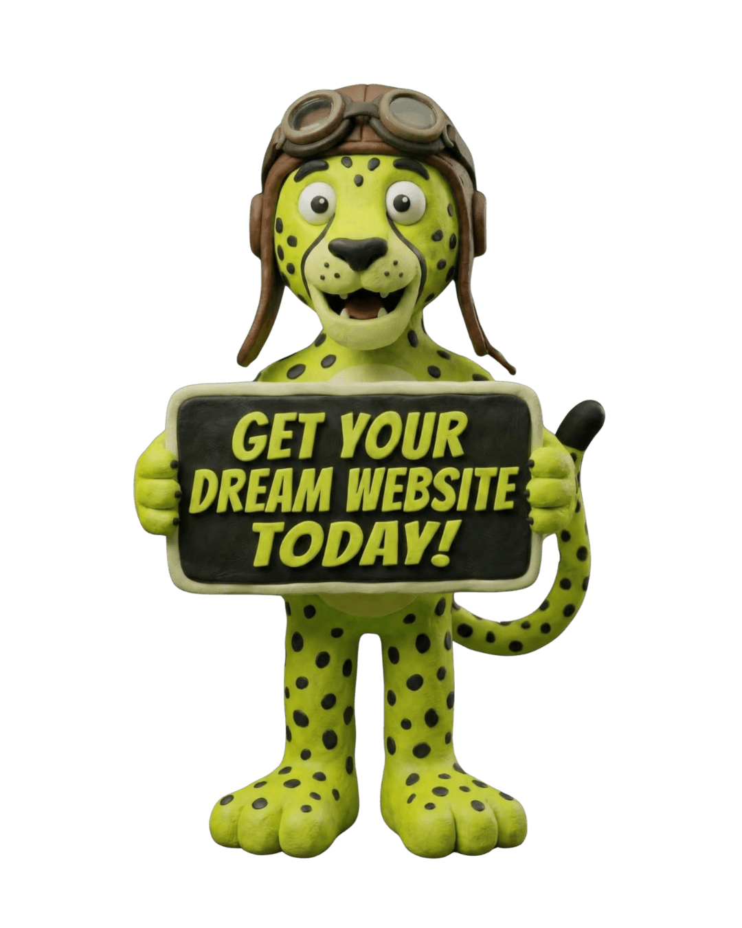 Professional website mockup